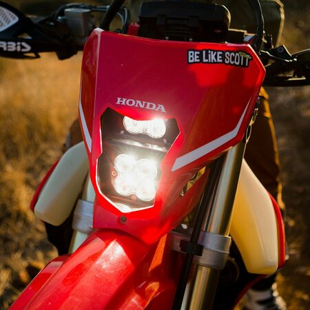 BAJA DESIGNS Honda Squadron Pro/S2 Sport Headlight Kit - Honda 2019-22 CRF450L/RL 490050